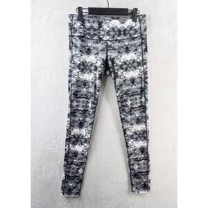 Athleta Cosmic Chaturanga Leggings Sz S Geometric Gray Print